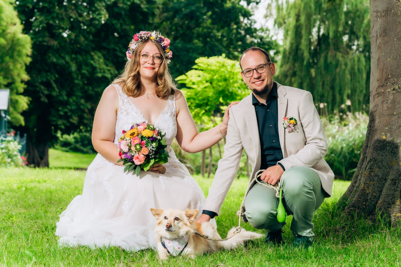 hochzeitsfotograf lübeck Galerie hochzeit mit Hund