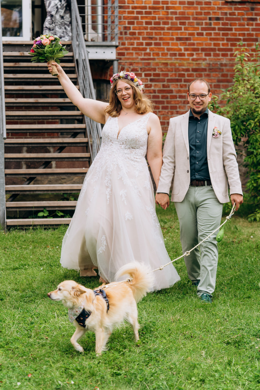 hochzeitsfotograf lübeck Galerie hochzeit mit hund 2